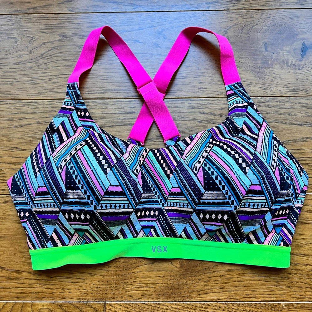 Multi-Colored Victoria’s Secret Sports Bra
